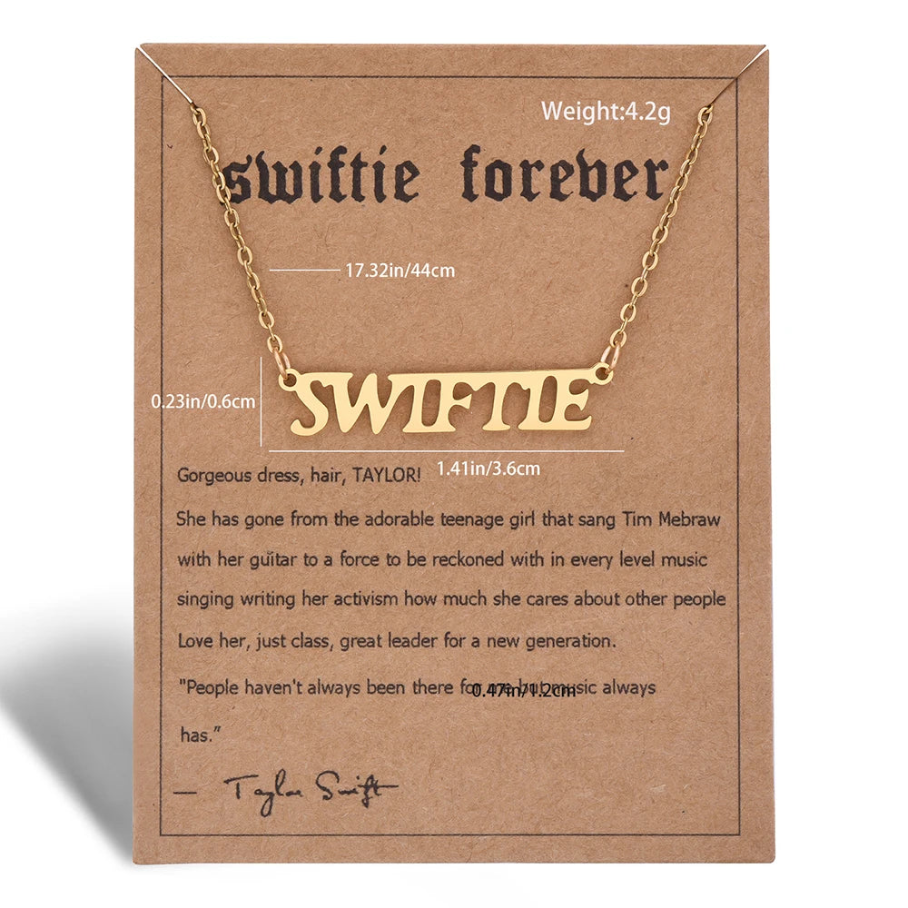 Taylor Swift Swiftie Necklace